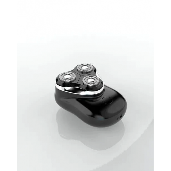 Cosano AVIGATOR 三刀頭便携電動鬚刨 CS-PES023 (黑色) - IPX7防水、雙環貼面刀網